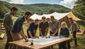 Glamping Site Project Coordination