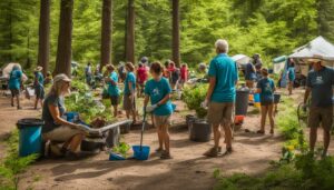 Campground Community Volunteer Programs