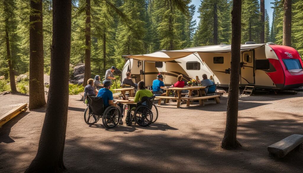 barrier-free camping