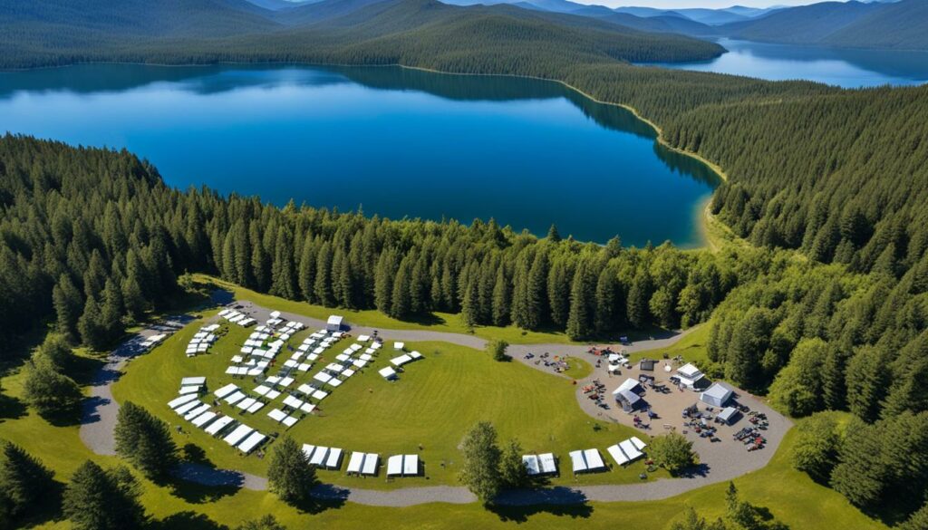 wheelchair-friendly camping